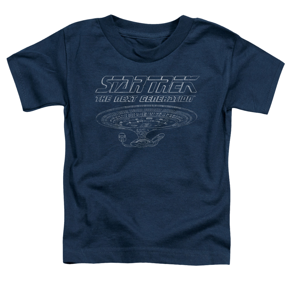 Star Trek The Next Generation Tng Enterprise - Toddler T-Shirt Toddler T-Shirt Star Trek   