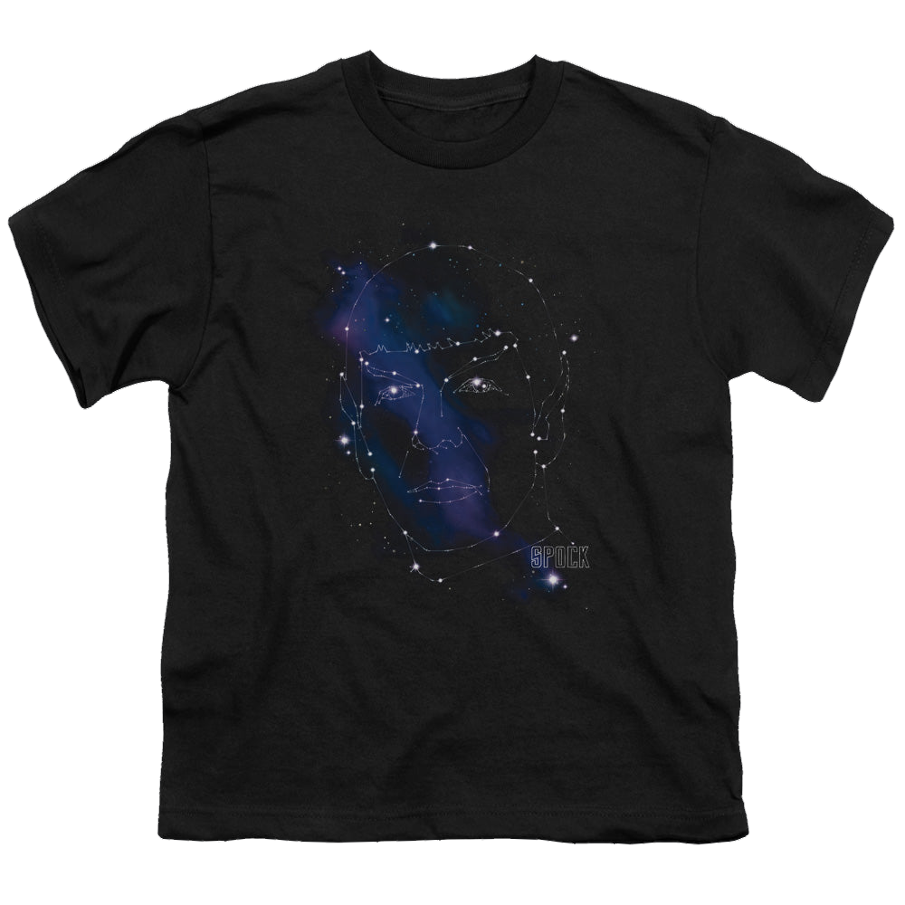 Star Trek The Original Series Spock Constellations - Youth T-Shirt Youth T-Shirt (Ages 8-12) Star Trek   