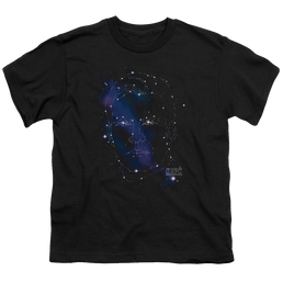 Star Trek The Original Series Kirk Constellations - Youth T-Shirt Youth T-Shirt (Ages 8-12) Star Trek   