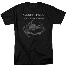 Star Trek Deep Space Nine Ds9 Station - Men's Regular Fit T-Shirt Men's Regular Fit T-Shirt Star Trek   
