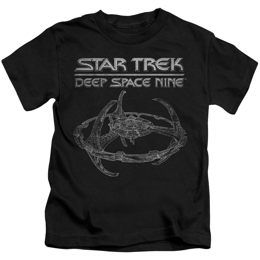 Star Trek Deep Space Nine Ds9 Station - Kid's T-Shirt Kid's T-Shirt (Ages 4-7) Star Trek   