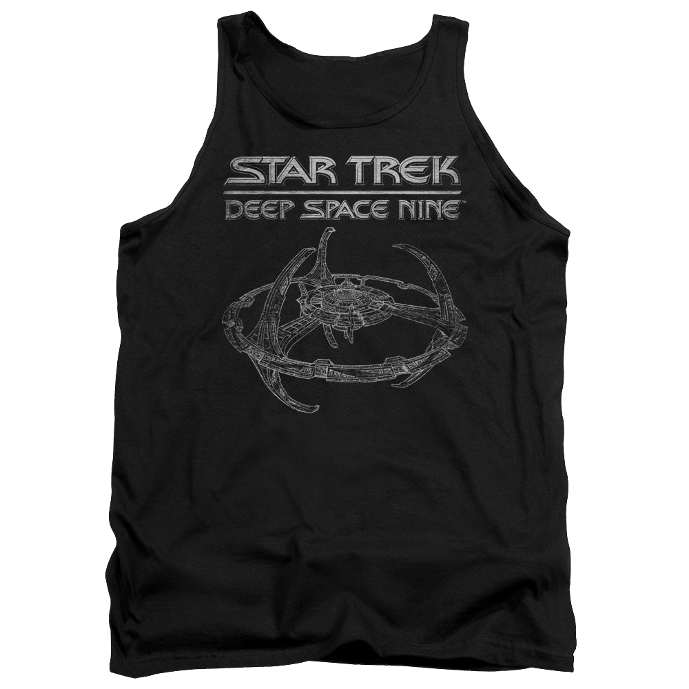 Star Trek Deep Space Nine Ds9 Station - Men's Tank Top Men's Tank Star Trek   