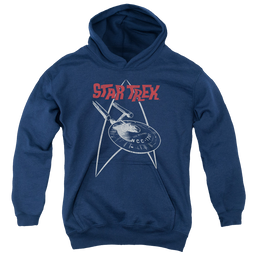 Star Trek The Original Series Ship Symbol - Youth Hoodie Youth Hoodie (Ages 8-12) Star Trek   