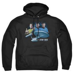 Star Trek Main Three Pullover Hoodie Pullover Hoodie Star Trek   