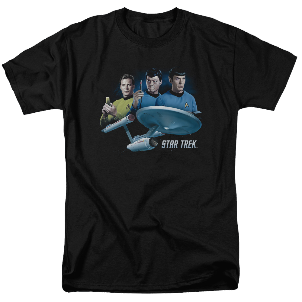 Star Trek Main Three Men's Regular Fit T-Shirt Men's Regular Fit T-Shirt Star Trek   