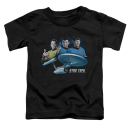 Star Trek Main Three Toddler T-Shirt Toddler T-Shirt Star Trek   