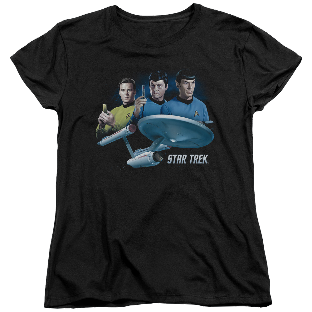 Star Trek Main Three Women's T-Shirt Women's T-Shirt Star Trek   