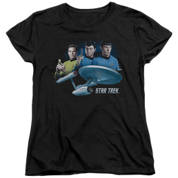 Star Trek Main Three Women's T-Shirt Women's T-Shirt Star Trek   
