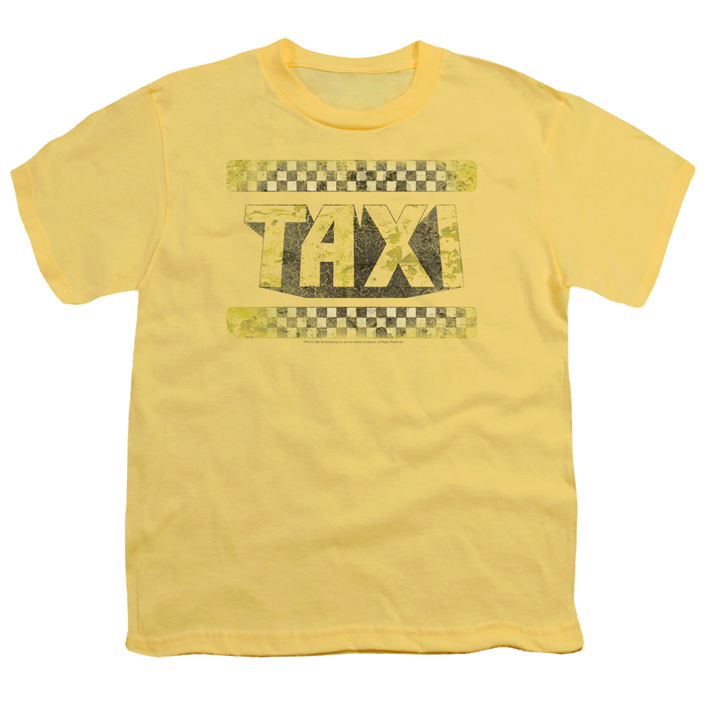 Taxi Run Down Taxi - Youth T-Shirt Youth T-Shirt (Ages 8-12) Taxi   