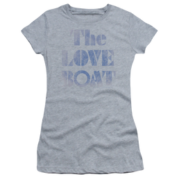 Love Boat, The Distressed - Juniors T-Shirt Juniors T-Shirt The Love Boat   