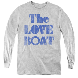 Love Boat, The Distressed - Youth Long Sleeve T-Shirt Youth Long Sleeve T-Shirt The Love Boat   