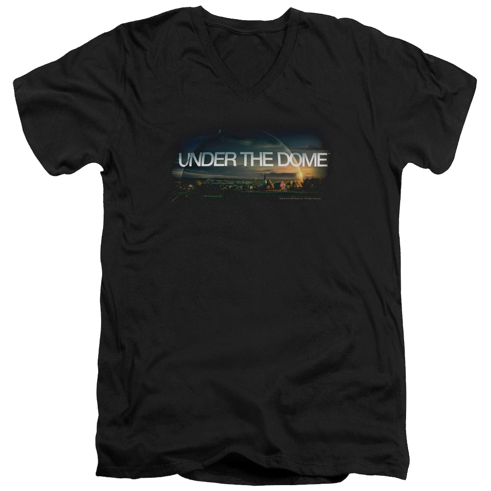 Under the Dome Dome Key Art - Men's V-Neck T-Shirt Men's V-Neck T-Shirt Under the Dome   