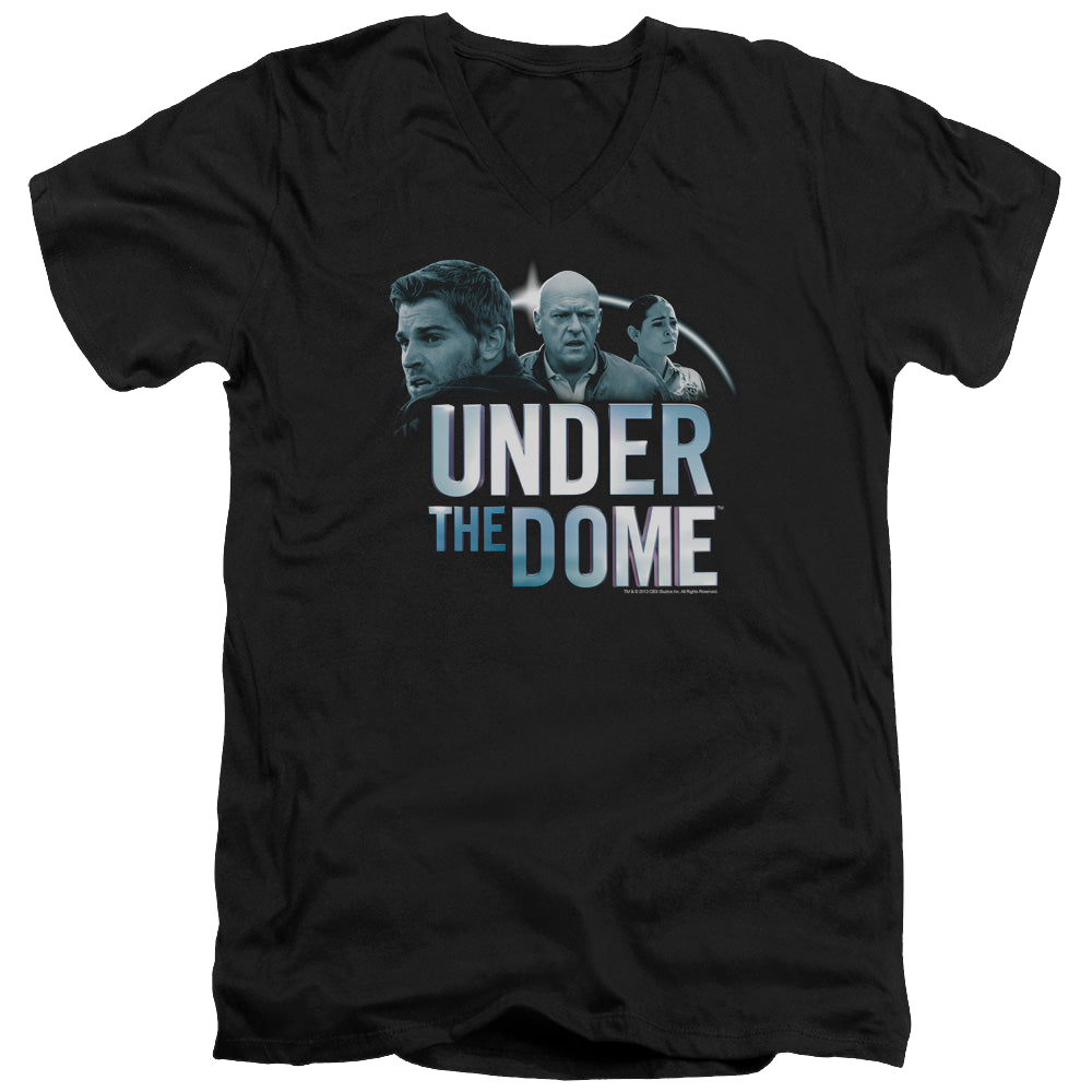 Under the Dome Character Art - Men's V-Neck T-Shirt Men's V-Neck T-Shirt Under the Dome   