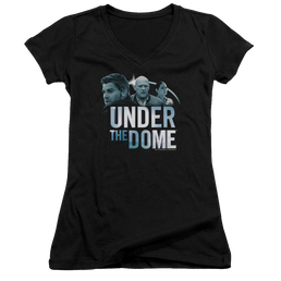 Under the Dome Character Art - Juniors V-Neck T-Shirt Juniors V-Neck T-Shirt Under the Dome   