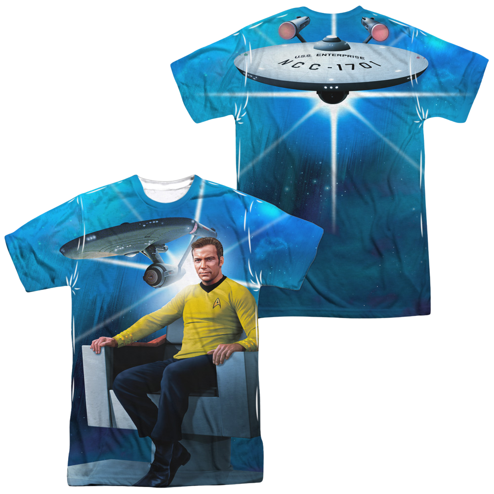 Star Trek Kirks Ship Men's All Over Print T-Shirt Men's All-Over Print T-Shirt Star Trek   