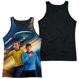 Star Trek Phasers Down Men's Black Back Tank Men's Black Back Tank Star Trek   