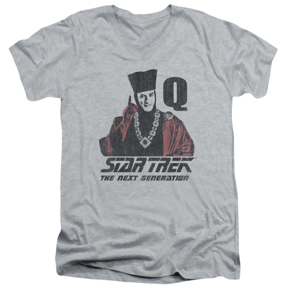 Star Trek Q Point Men's V-Neck T-Shirt Men's V-Neck T-Shirt Star Trek   
