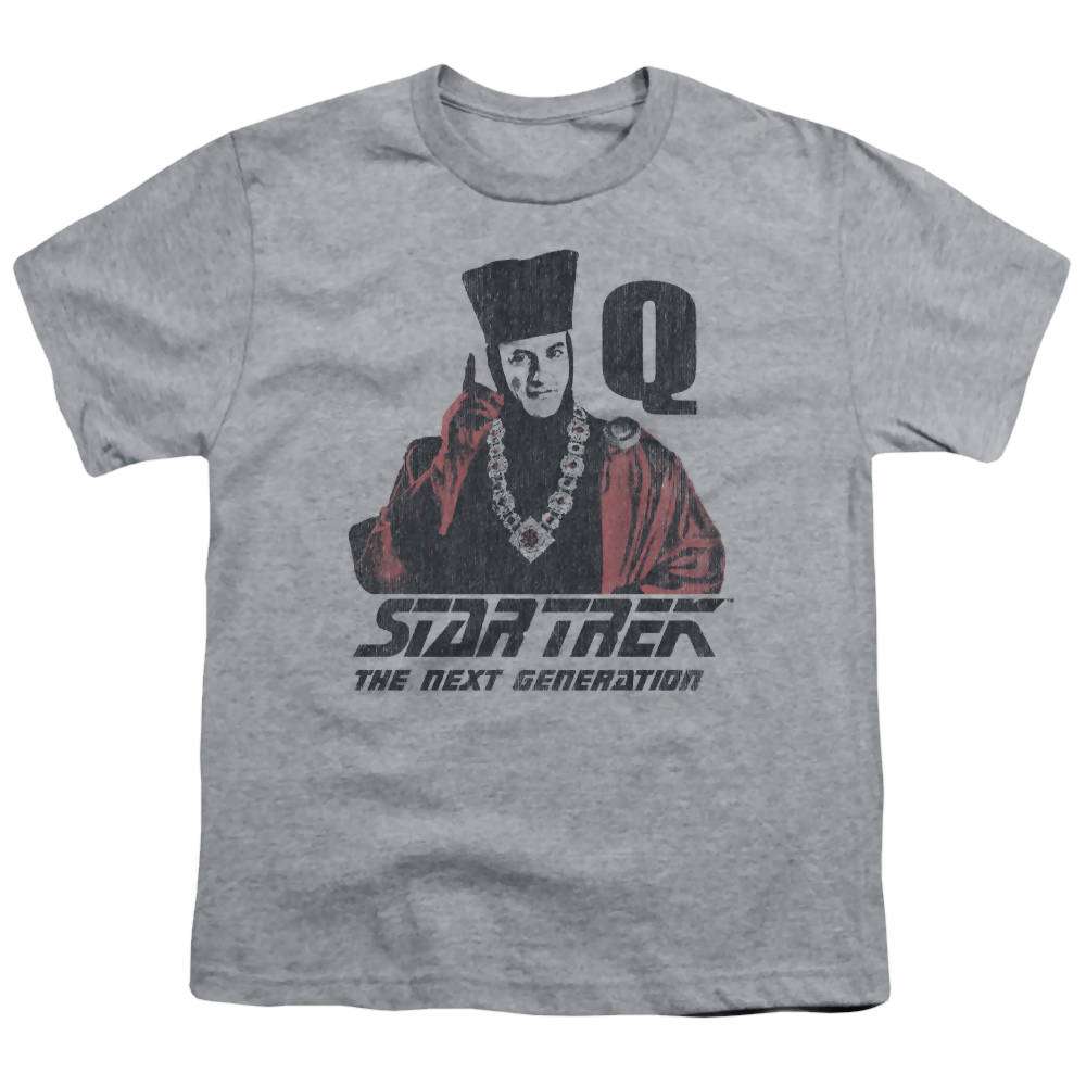 Star Trek The Next Generation Q Point - Youth T-Shirt Youth T-Shirt (Ages 8-12) Star Trek   