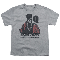 Star Trek The Next Generation Q Point - Youth T-Shirt Youth T-Shirt (Ages 8-12) Star Trek   