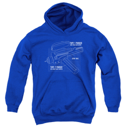 Star Trek The Original Series Phaser Plans - Youth Hoodie Youth Hoodie (Ages 8-12) Star Trek   