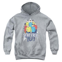 Star Trek The Original Series Here Here - Youth Hoodie Youth Hoodie (Ages 8-12) Star Trek   
