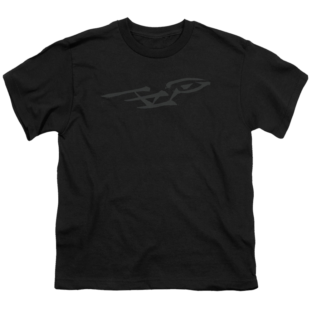 Star Trek The Original Series Bushwork Enterprise - Youth T-Shirt Youth T-Shirt (Ages 8-12) Star Trek   