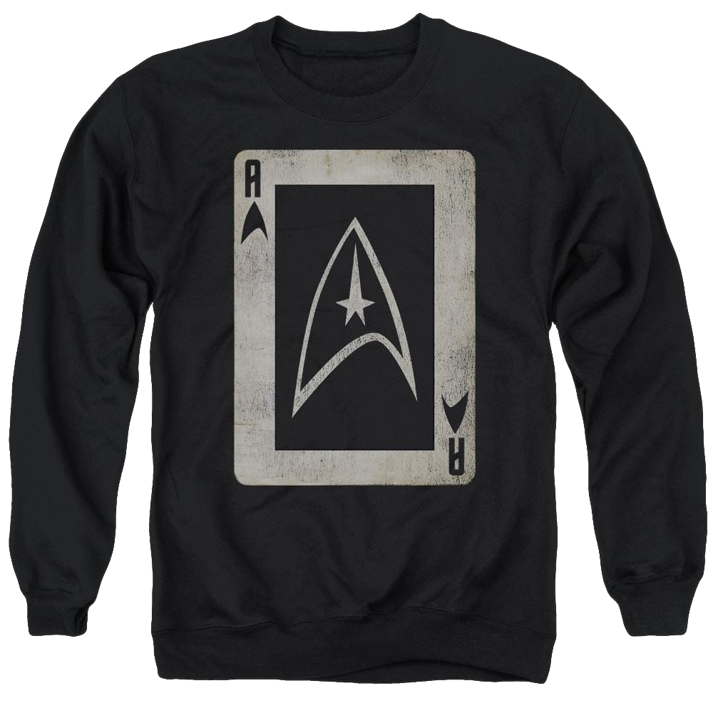 Star Trek Tos Ace Men's Crewneck Sweatshirt Men's Crewneck Sweatshirt Star Trek   