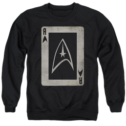 Star Trek Tos Ace Men's Crewneck Sweatshirt Men's Crewneck Sweatshirt Star Trek   