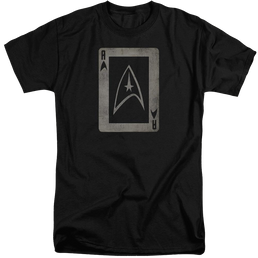 Star Trek Tos Ace Men's Tall Fit T-Shirt Men's Tall Fit T-Shirt Star Trek   
