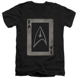 Star Trek Tos Ace Men's V-Neck T-Shirt Men's V-Neck T-Shirt Star Trek   