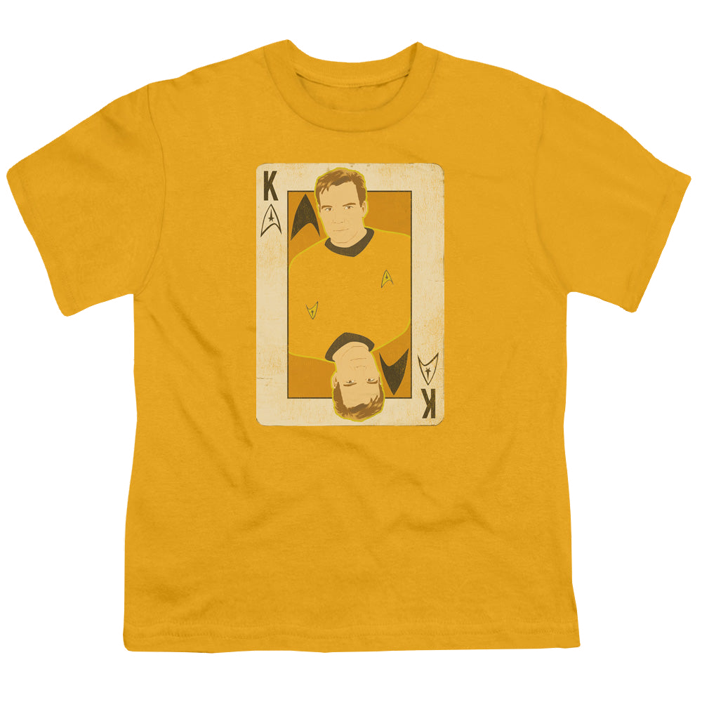 Star Trek The Original Series Tos King - Youth T-Shirt Youth T-Shirt (Ages 8-12) Star Trek   