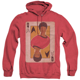 Star Trek The Original Series Tos Queen - Heather Pullover Hoodie Heather Pullover Hoodie Star Trek   