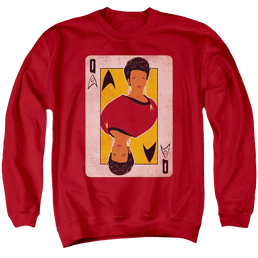 Star Trek Tos Queen Men's Crewneck Sweatshirt Men's Crewneck Sweatshirt Star Trek   
