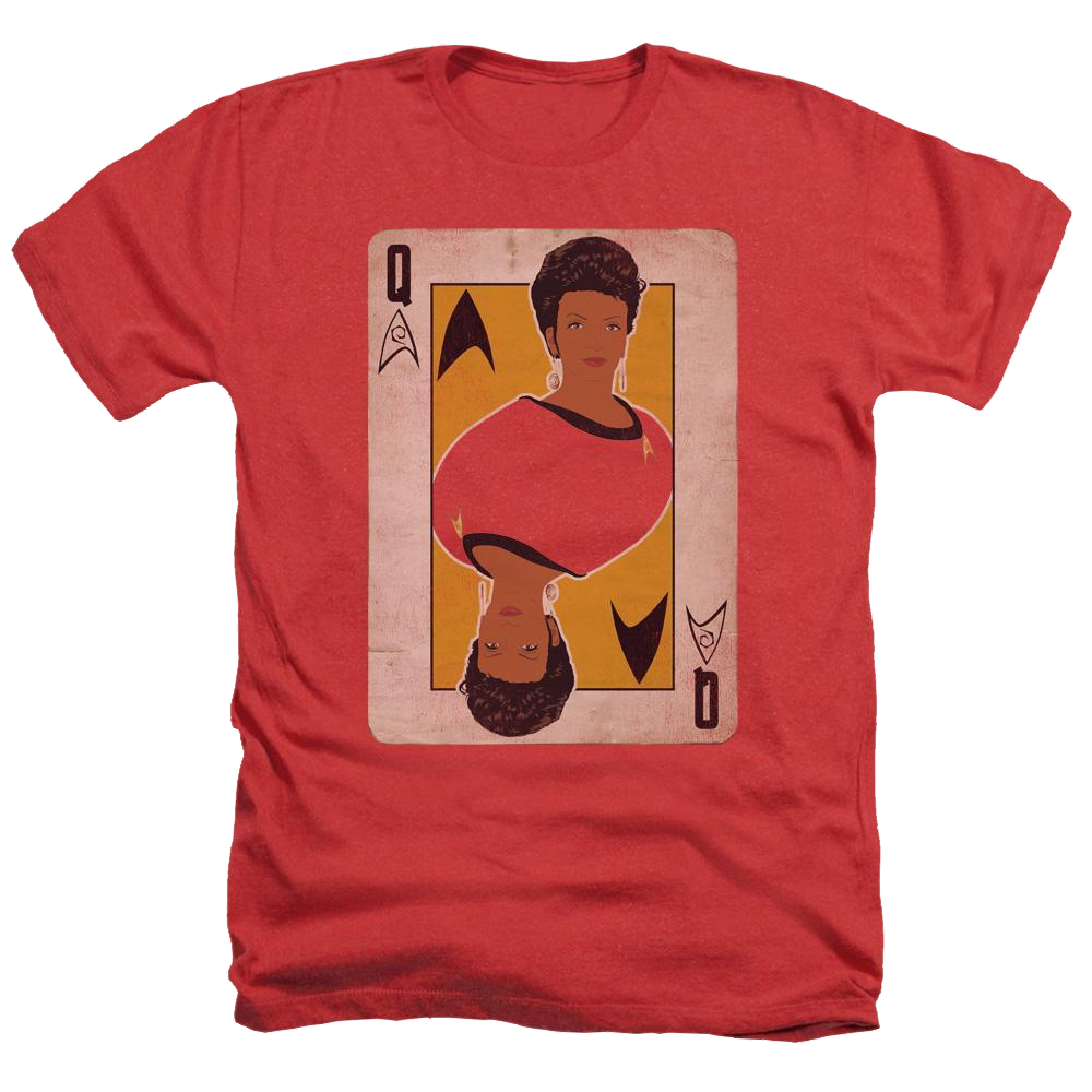 Star Trek Tos Queen Men's Heather T-Shirt Men's Heather T-Shirt Star Trek   