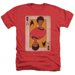 Star Trek Tos Queen Men's Heather T-Shirt Men's Heather T-Shirt Star Trek   