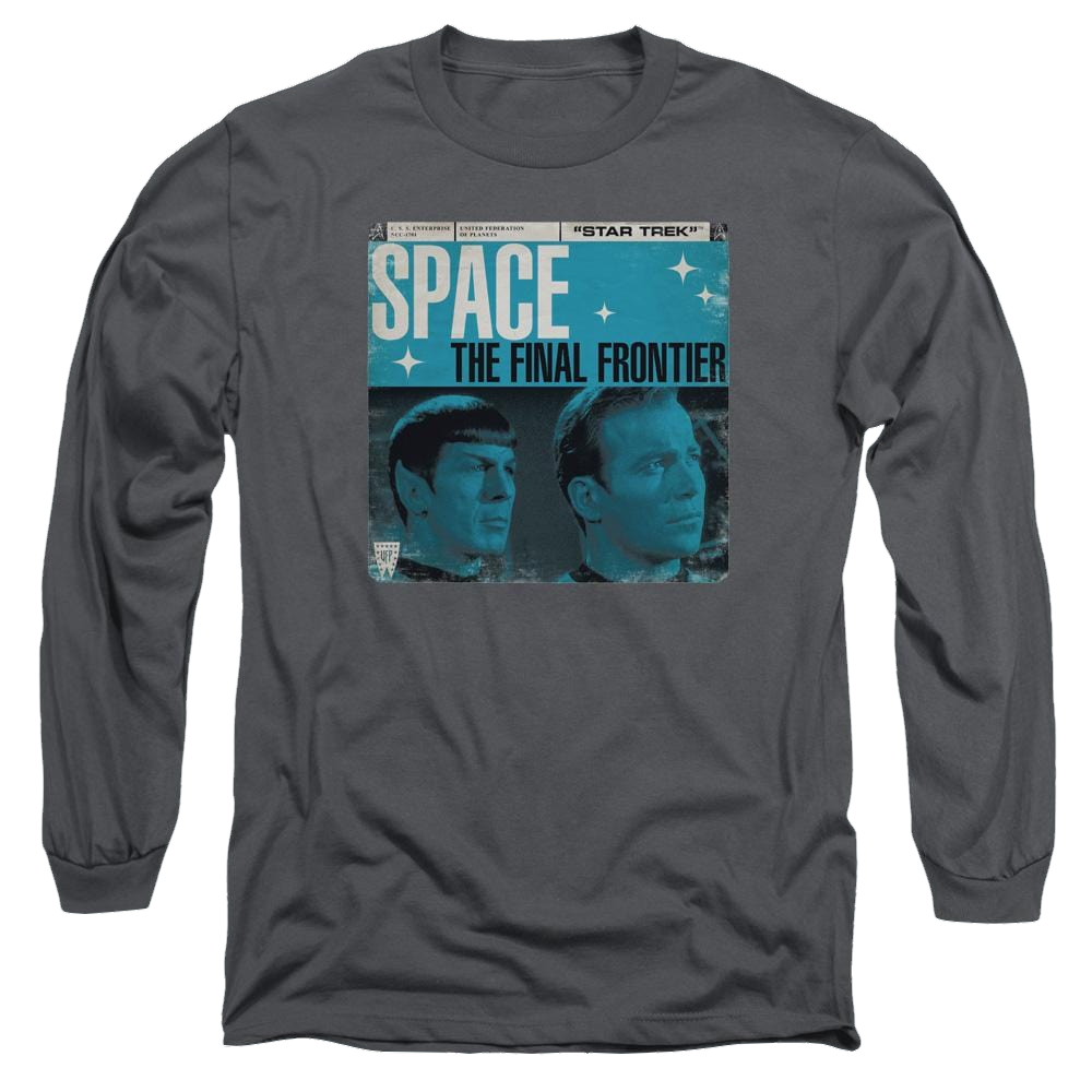 Star Trek Final Frontier Cover Men's Long Sleeve T-Shirt Men's Long Sleeve T-Shirt Star Trek   