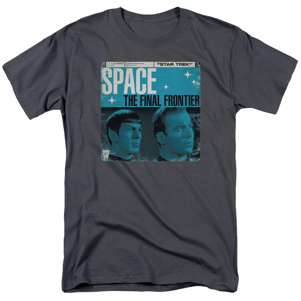 Star Trek Final Frontier Cover Men's Regular Fit T-Shirt Men's Regular Fit T-Shirt Star Trek   