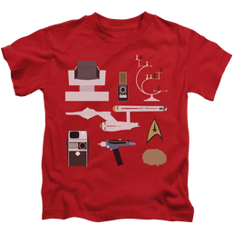 Star Trek Tos Gift Set Kid's T-Shirt (Ages 4-7) Kid's T-Shirt (Ages 4-7) Star Trek   