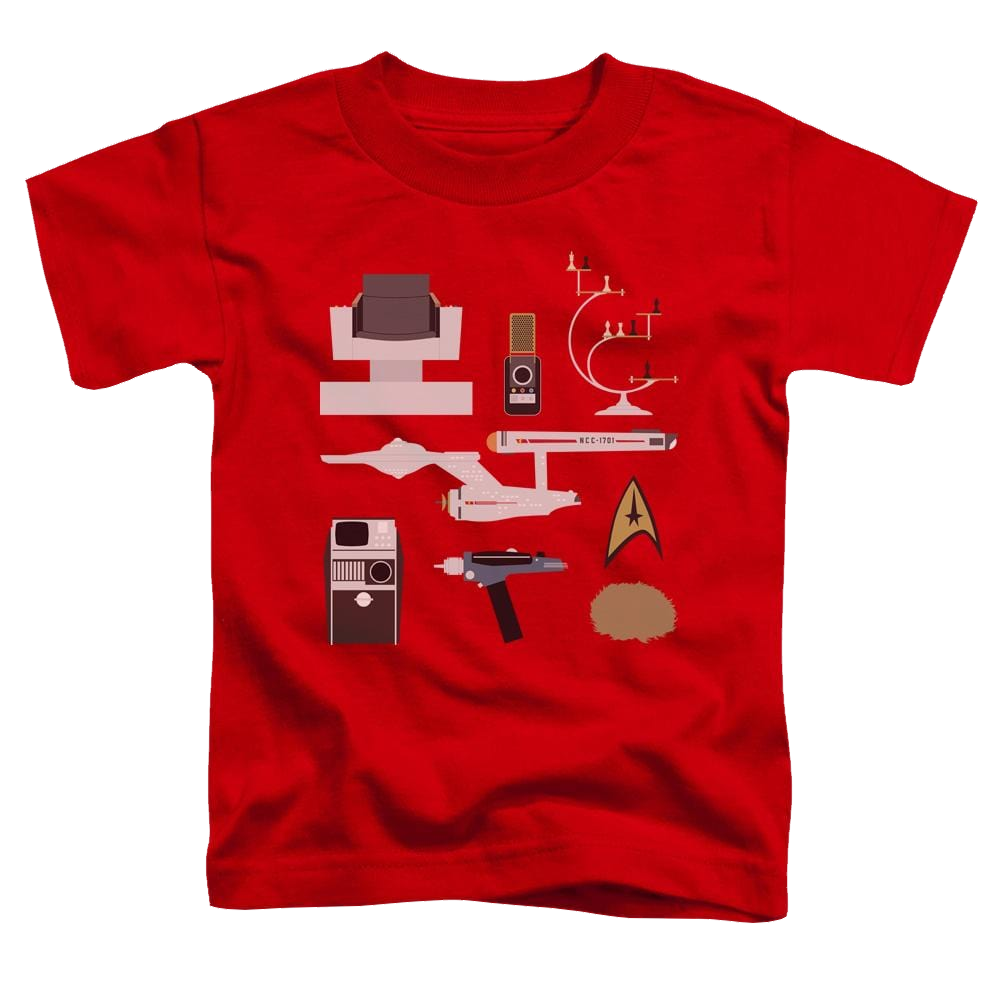 Star Trek Tos Gift Set Toddler T-Shirt Toddler T-Shirt Star Trek   