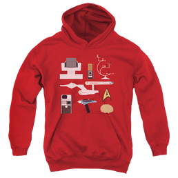 Star Trek The Original Series Tos Gift Set - Youth Hoodie Youth Hoodie (Ages 8-12) Star Trek   
