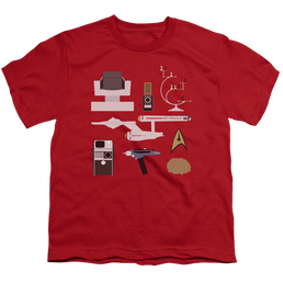 Star Trek The Original Series Tos Gift Set - Youth T-Shirt Youth T-Shirt (Ages 8-12) Star Trek   