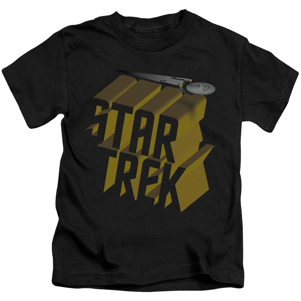 Star Trek 3d Logo Kid's T-Shirt (Ages 4-7) Kid's T-Shirt (Ages 4-7) Star Trek   