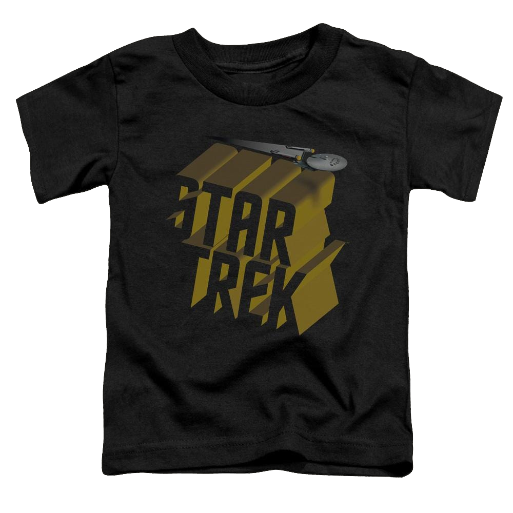 Star Trek 3d Logo Toddler T-Shirt Toddler T-Shirt Star Trek   