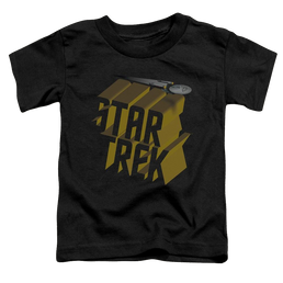 Star Trek 3d Logo Toddler T-Shirt Toddler T-Shirt Star Trek   
