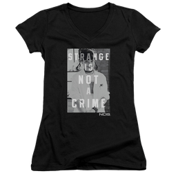 NCIS Strange - Juniors V-Neck T-Shirt Juniors V-Neck T-Shirt NCIS   