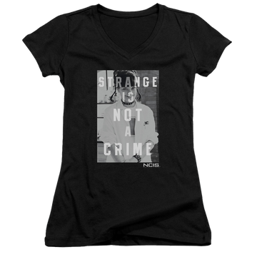 NCIS Strange - Juniors V-Neck T-Shirt Juniors V-Neck T-Shirt NCIS   