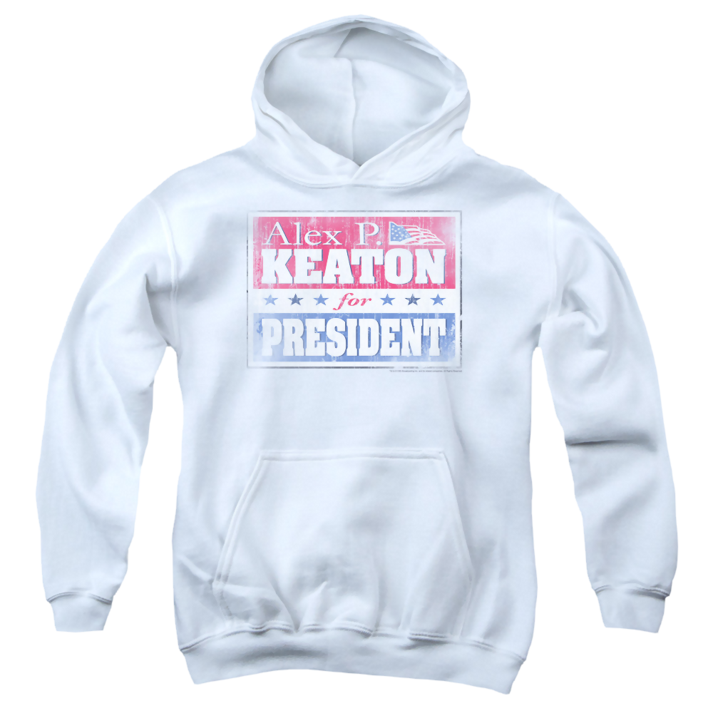 Family Ties Alex For President - Youth Hoodie (Ages 8-12) Youth Hoodie (Ages 8-12) Family Ties   
