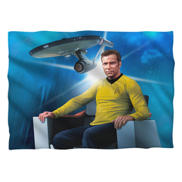 Star Trek The Original Series Captains Chair - Pillow Case Pillow Cases Star Trek   