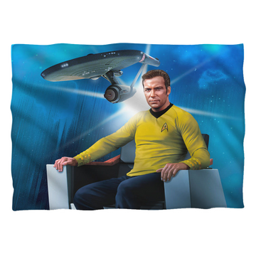 Star Trek The Original Series Captains Chair pillow case