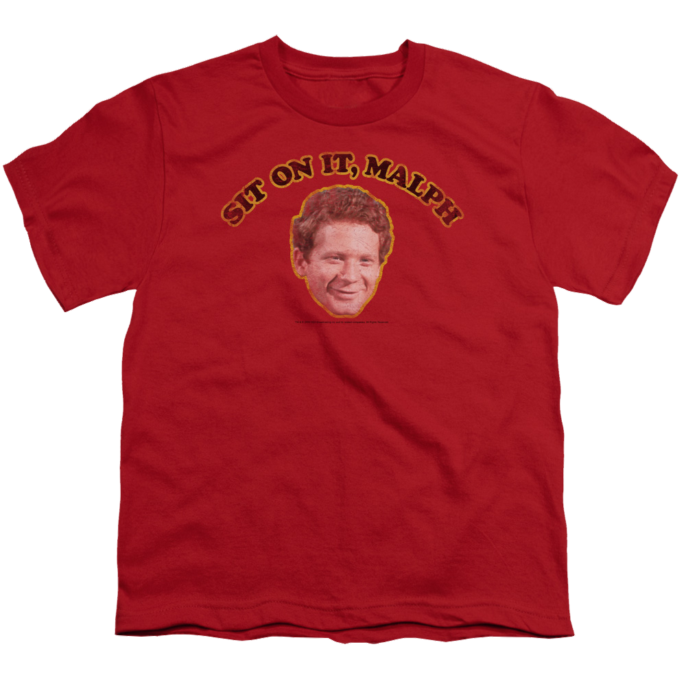 Happy Days Sit On It Malph Youth T-Shirt (Ages 8-12) Youth T-Shirt (Ages 8-12) Happy Days   